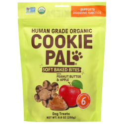 Cookie Pal Soft-Baked Bites, Peanut Butter & Apple, 8.8 Oz, Total Qty 4