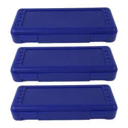 Romanoff Ruler Box, Blue, Pack Of 3