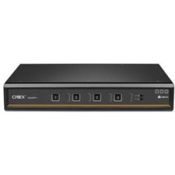 Vertiv Cybex SC900 Secure KVM | Dual Head | 4 Port Universal and DPP | NIAP version 4.0 Certified - Secure Desktop KVM Switches - SC945DPH400