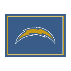 Imperial NFL Spirit Rug, 4' x 6', Los Angeles Chargers