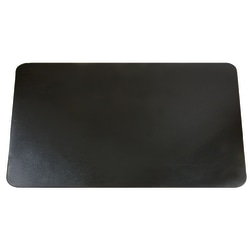 Artistic™ Eco-Black™ Desk Pad With Antimicrobial  Protection, 19" H x 24" W, Black