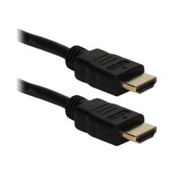 QVS Standard HDMI With Ethernet And 3D Blu-ray 1080p Cable, 32.80'