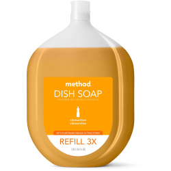 Method Dish Soap Refill, 54 Oz, Clementine Scent