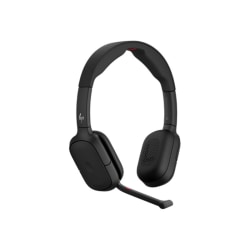 Poly Focus 625 Wired/Wireless Headset + Wireless Charge Stand, Over-The-Head, Binaural, Supra-Aural, C56XWA6AC3