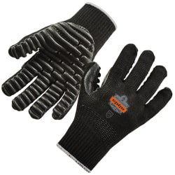 Ergodyne ProFlex 9003 Certified Lightweight Anti-Vibration Gloves, Large, Black