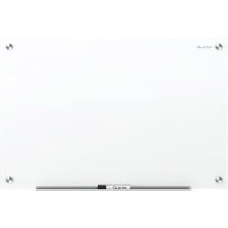 Quartet® Magnetic Unframed Dry-Erase Whiteboard, 72" x 48", Brilliance White