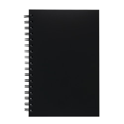 UCreate Heavyweight Sketch Book, 9" x 6", 75 Sheets, Black