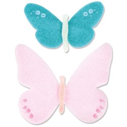 Sizzix Bigz Die, Textile Butterflies