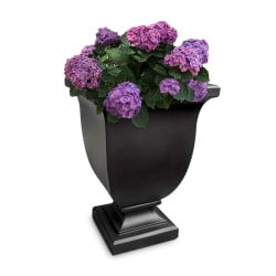 Mayne Augusta Planter, 26"H, Black