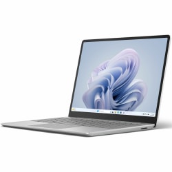 Microsoft Surface Laptop Go 3 12.4" Touchscreen Notebook - 1536 x 1024 - Intel Core i5 - 8 GB Total RAM - 256 GB SSD - Platinum - Intel Chip - Windows 11 Pro - Intel Iris Xe Graphics - PixelSense - English Keyboard - Front Camera/Webcam
