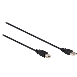 Ativa® USB 2.0 Printer Cable, 16', Black, 26857