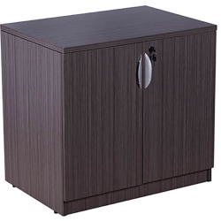 Boss Office Products 31"W Storage Cabinet, Driftwood