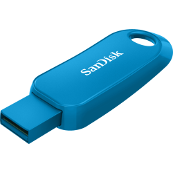 SanDisk® Cruzer™ Snap USB Flash Drive, 32GB, Blue