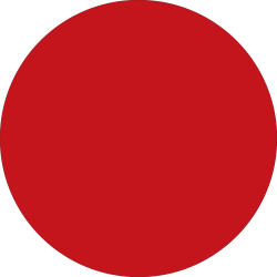 Tape Logic® Removable Round Color Inventory Labels, DL615A, 4", Red, Pack Of 500