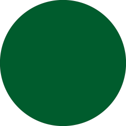 Tape Logic® Removable Round Color Inventory Labels, DL615D, 4", Green, Pack Of 500