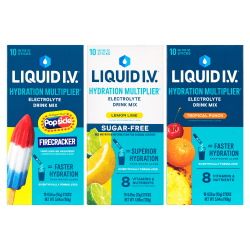 Liquid IV Drink Mix Variety Pack, 0.56 Oz, Total Qty 30