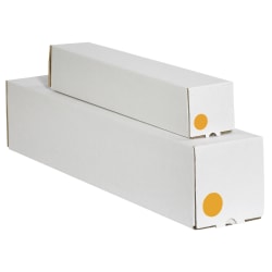 Tape Logic® Removable Round Color Inventory Labels, DL615H, 4", Fluorescent Orange, Pack Of 500