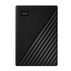 Western Digital® My Passport™ Portable External Hard Drive, 4TB, Black