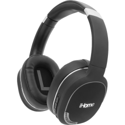iHome TX-56 True Wireless Bluetooth® Over-Ear Headphones, Black