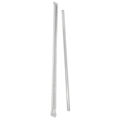 Goldmax Unwrapped Paper Straws, 8", Natural, Case Of 600 Straws
