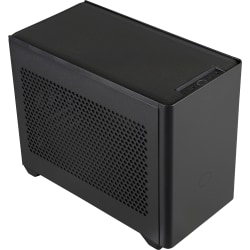 Line Cooler Master MasterBox MCB-NR200-KNNN-S00 Computer Case - Black - Mesh, Plastic, Steel - 4 x Bay - 2 x 3.62" , 4.72" x Fan(s) Installed - 0 - Mini ITX, Mini DTX Motherboard Supported