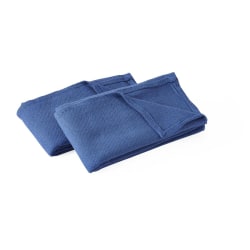 Medline Sterile Disposable Surgical Towels, Deluxe, 27" x 17", Blue, 8 Towels Per Pack, Case Of 10 Packs