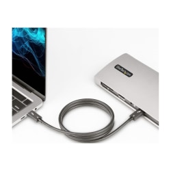 StarTech.com 3ft (1m) Thunderbolt 4 Cable, 40Gbps, 100W PD, 4K/8K Video, Intel-Certified, Compatible w/Thunderbolt 3/USB 3.2/DisplayPort