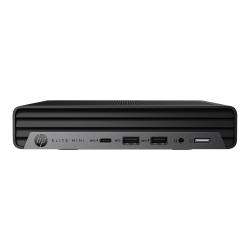 HP Elite Mini 600 G9 Desktop Computer - Intel Core i5 12th Gen i5-12500T Hexa-core (6 Core) 2 GHz - 8 GB RAM DDR4 SDRAM - 256 GB M.2 PCI Express NVMe SSD - Desktop Mini - Intel Q670 Chip - Windows 11 Pro - Intel UHD Graphics 770 DDR4 SDRAM