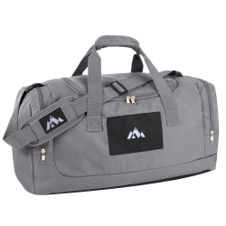 Trailmaker Polyester Duffel Bag, 12"H x 22"W x 11-1/2"D, Gray