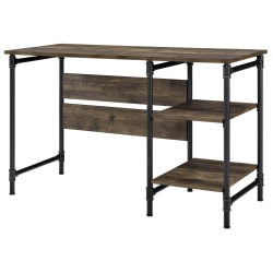 Ameriwood™ Home Carter Single-Pedestal Desk, Rustic