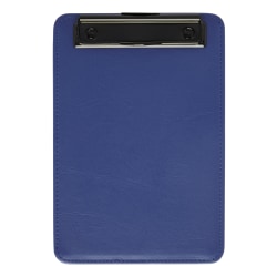 Office Depot® Brand Mini Clipboard, 6" x 9", Blue