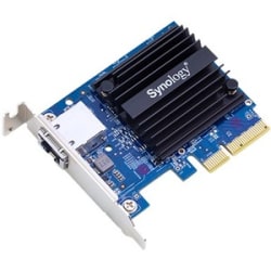 Synology Single-Port, High-Speed 10GBASE-T/NBASE-T Add-In Card For Synology NAS Servers - PCI Express 3.0 x4 - 1 Port(s) - 1 - Twisted Pair - 10GBase-T - Plug-in Card