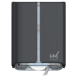 Highmark® Jumbo Bathroom Tissue Dispenser, 1 Roll, 13-3/4"H x 10-3/4"W x 5-5/8"D, Dark Gray