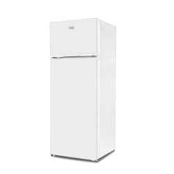 Commercial Cool 7.7 Cu. Ft. Freezer And Top Mount Fridge, White