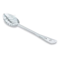 Vollrath Slotted Serving Spoon, 15", Silver