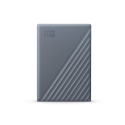 Western Digital WD My Passport® Portable Hard Drive, 4TB, Silicon Gray