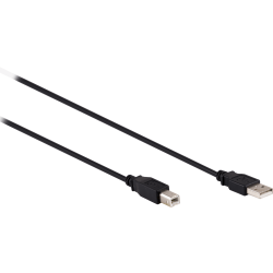 Ativa® USB 2.0 Printer Cable, 3ft, Black, 26862