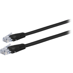 Ativa® Cat 5e Ethernet Cable, 25’, Black, 26871