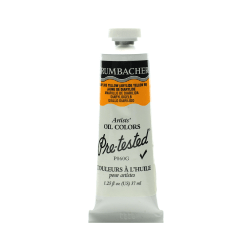 Grumbacher P060 Pre-Tested Artists' Oil Colors, 1.25 Oz, Diarylide Yellow, Pack Of 2