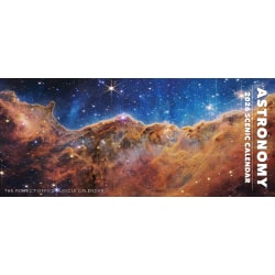 2026 Willow Creek Press Panoramic Wall Calendar, 6-1/2" x 15", Astronomy, January To December, 54703