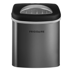 Frigidaire® 26 Lb. Portable Compact Ice Maker, Black, EFIC117-SSBLACK-COM