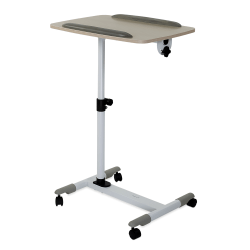 Mount-It! MI-7946 Laptop Cart Mobile Workstation, 34-1/8"H x 18-5/8"W x 6-1/8"D, Black