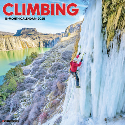 2025 Willow Creek Press Monthly Wall Calendar, 12" x 12", Climbing, January 2025 to December 2025, 42472