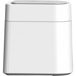 Townew T03 Self-Cleaning & Self-Charging Smart Trash Can With Automatic Open Lid, 3.4-Gallon, White