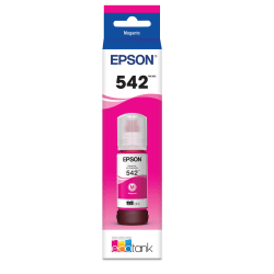 Epson® 542 EcoTank® Magenta Ink Refill Bottle, T542320-S