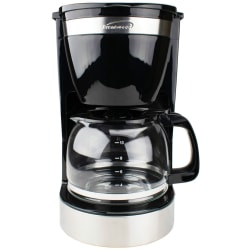Brentwood TS-215BK 12-Cup Coffee Maker, Black - 800 W - 12 Cup(s) - Multi-serve - Black