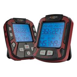 Maverick Extended-Range Professional Wireless Thermometer, 4 Probes, Black/Red, XR-50R