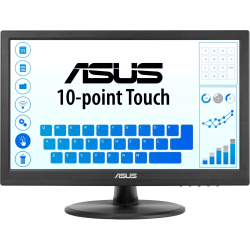 Asus VT168HR 16" Class LCD Touchscreen Monitor - 16:9 - 5 ms - 15.6" Viewable - Projected Capacitive - VT168HR
