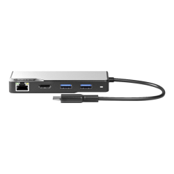 ALOGIC USB-C Fusion MAX 6-in-1 Hub V2 - Docking station - USB-C 3.1 Gen 1 - VGA, HDMI - 1GbE