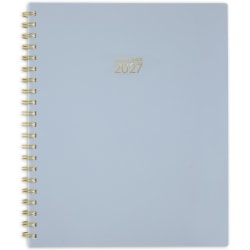 AT-A-GLANCE® Harmony 2027 Weekly Monthly Planner, Ice Blue, Large, 8 1/2" x 11"